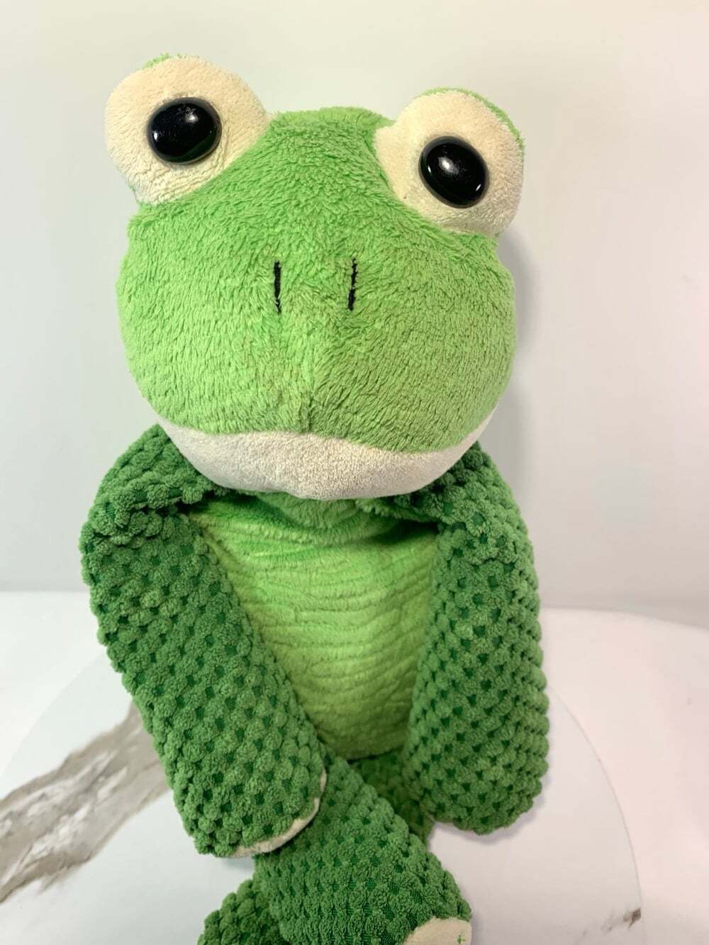Scentsy Buddy Ribbert Frog Plush 15" 2010 Stuffed Animal Retired No Scent Pack
